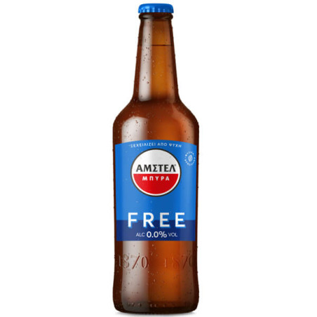 Amstel free μπύρα φιάλη 500ml