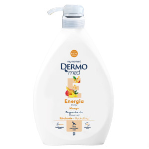 DERMOMED ΑΦΡΟΛΟΥΤΡΟ 1000ml ΜΕ ΑΝΤΛΙΑ - (ENERGIA) (MANGO)