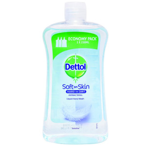 Dettol κρεμοσάπουνο ανταλλακτικό για ευαίσθητες επιδερμίδες 750ml