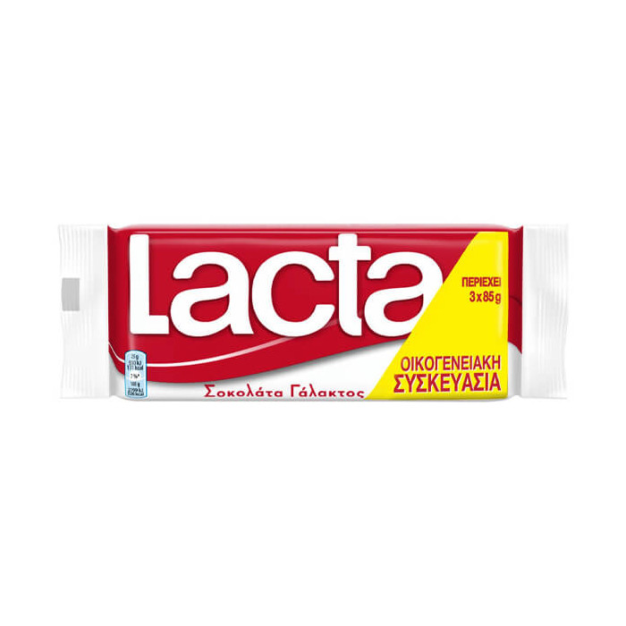 LACTA ΣΟΚΟΛΑΤΑ (3x85gr.)