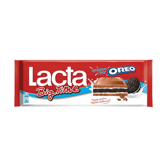 LACTA ΣΟΚΟΛΑΤΑ 300gr. - (BIG TIME OREO)