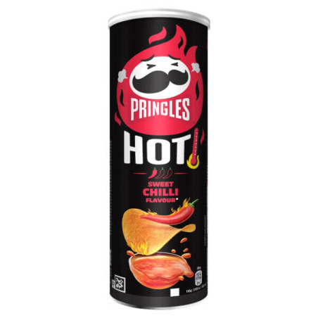 PRINGLES ΤΣΙΠΣ 160gr. - (HOT SWEET CHILLI)