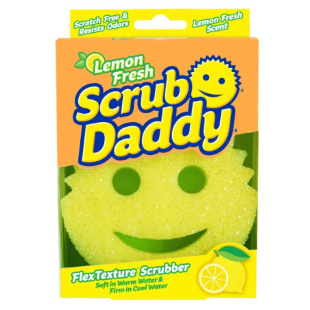 Scrub daddy σφουγγάρι σκληρό κουζίνας με λεμόνι 1τεμ