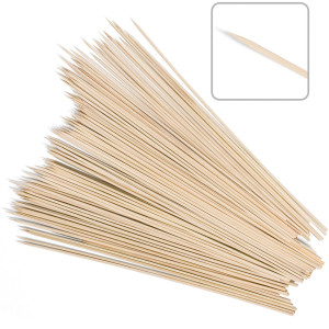 Sidirela καλαμάκια για σουβλάκια από bamboo 24cm 100τεμ