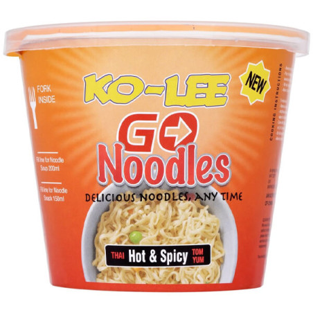 KO-LEE GO Noodles cup Thai Hot & Spicy Tom Yum 65gr