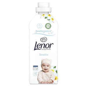 Lenor μαλακτικό Sensitive υποαλλεργικό 40μεζ 840ml