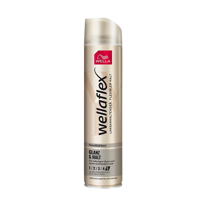 WELLAFLEX shiny hold hairspray No 5 250ml