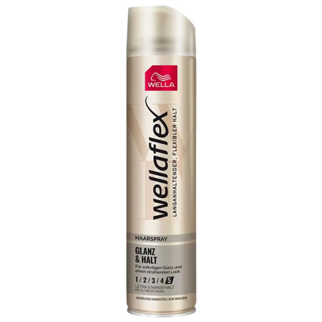 WELLAFLEX shiny hold hairspray No 5 250ml