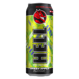 HELL ENERGY DRINK 500ml - (GREEN APPLE)