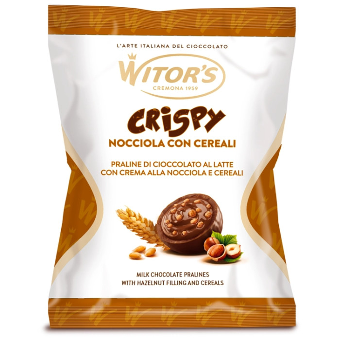 Witor's σοκολατάκια crispy hazelnut 95gr