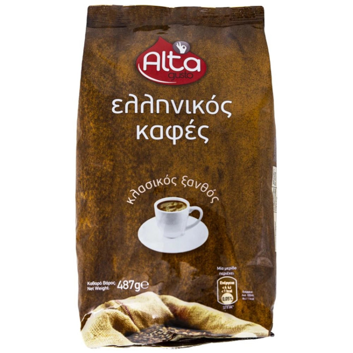 Alta Gusto ελληνικός καφές 487gr