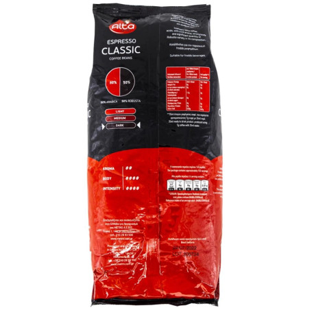 Alta Gusto καφές espresso classic 1kg