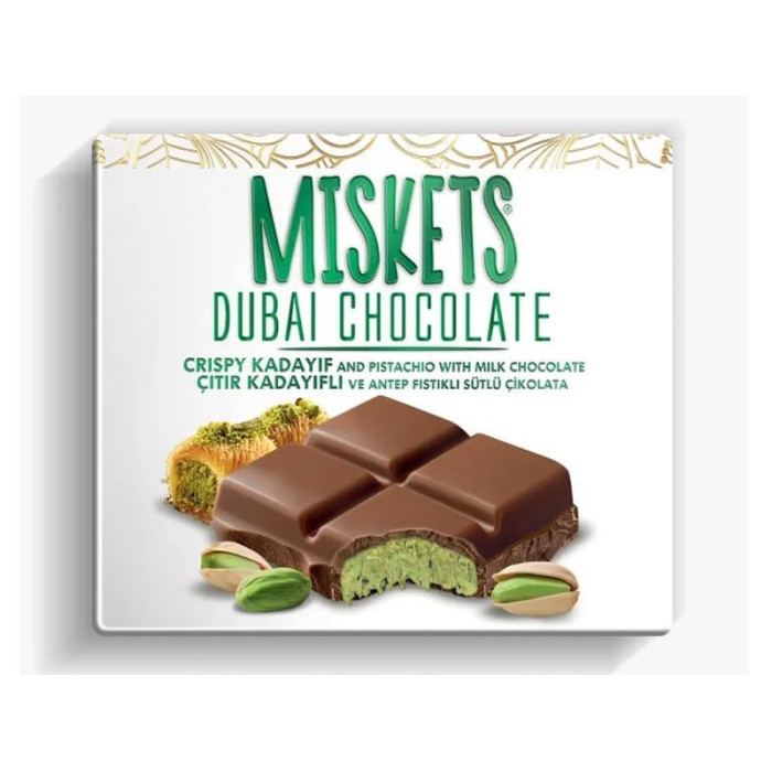 MISKETS DUBAI CHOCOLATE 100gr