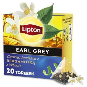 LIPTON ΤΣΑΙ ΜΑΥΡΟ ΠΥΡΑΜΙΔΑ (20x1,7gr) - (EARL GREY)