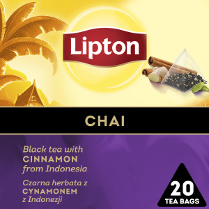 LIPTON ΤΣΑΙ ΜΑΥΡΟ ΠΥΡΑΜΙΔΑ (20x1,7gr) - (CHAI)