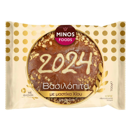 Minos βασιλόπιτα τσουρέκι με φλουρί 700gr