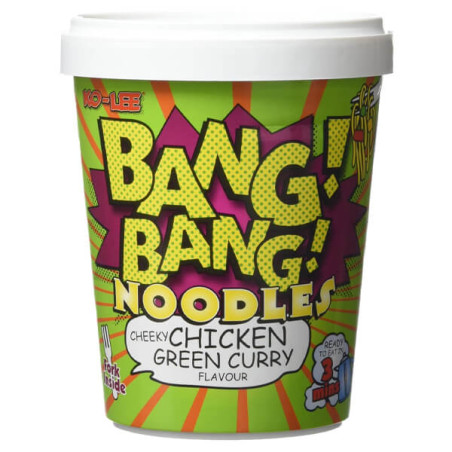 BANG BANG NOODLE CUP 65gr. - (CHEEKY CHICKEN AND GREEN CURRY)