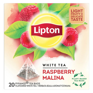 LIPTON ΛΕΥΚΟ ΤΣΑΙ ΠΥΡΑΜΙΔΑ (20x1,5gr) - (ΒΑΤΟΜΟΥΡΟ)