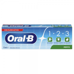 Oral-B οδοντόκρεμα 1-2-3 με μέντα 75ml