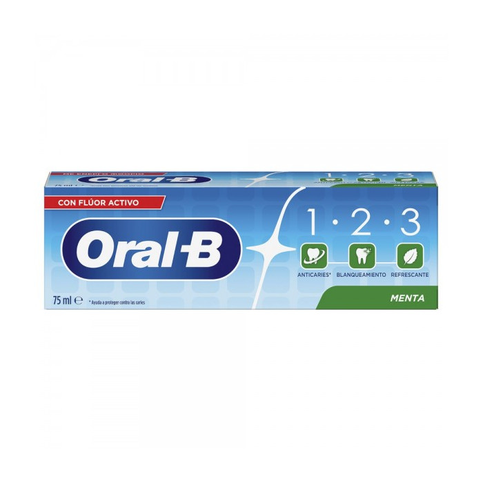 Oral-B οδοντόκρεμα 1-2-3 με μέντα 75ml