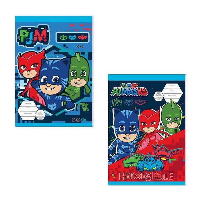 Pj Masks τετράδιο καρφίτσα 17x25cm 40Φύλλα