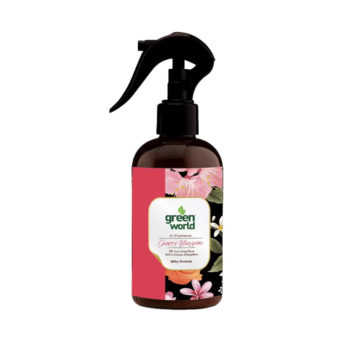 GREEN WORLD SPRAY ΑΡΩΜΑ ΧΩΡΟΥ 400ml - (ΑΝΤΛΙΑ) (CHERRY BLOSSOM)