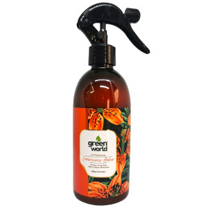 GREEN WORLD SPRAY ΑΡΩΜΑ ΧΩΡΟΥ 400ml - (ΑΝΤΛΙΑ) (LUMINMOUS AMBER)