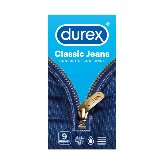 Durex προφυλακτικά jeans 9τεμ