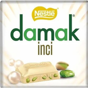 Nestle damak σοκολάτα λευκή με φυστίκι 60gr