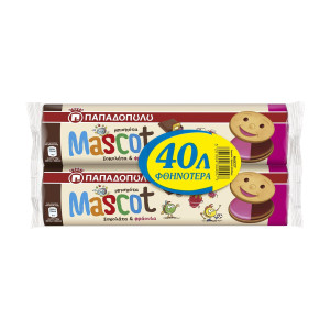 ΠΑΠΑΔΟΠΟΥΛΟΥ MASCOT (2x200gr.) - (ΣΟΚΟΛΑΤΑ-ΦΡΑΟΥΛΑ)