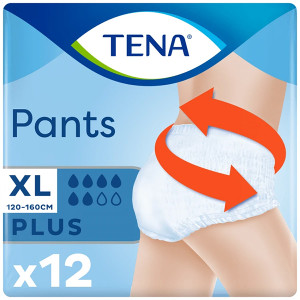 TENA PANTS PLUS XL (12τεμ.)