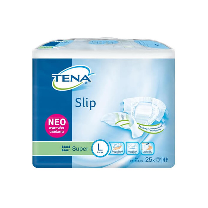 TENA SLIP SUPER LARGE - (25τεμ.)