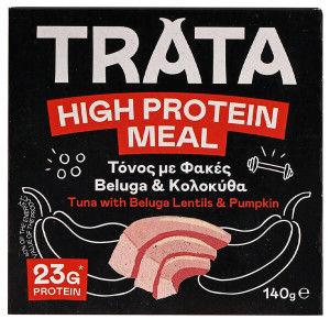 TRATA ΤΟΝΟΣ HIGH PROTEIN 140gr - (ΜΕ ΦΑKEΣ & ΚΟΛΟΚΥΘΑ)