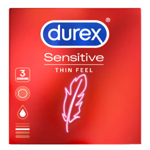 DUREX ΠΡΟΦΥΛΑΚΤΙΚΑ  3τεμ. - (SENSITIVE)