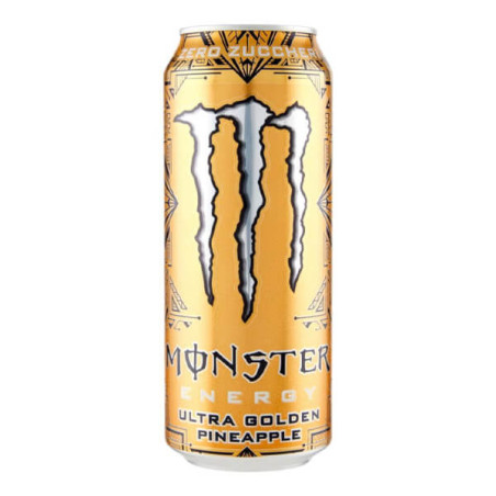 MONSTER ENERGY DRINK 500ml - (ULTRA GOLDEN PINEAPPLE) (ZERO SUGAR)