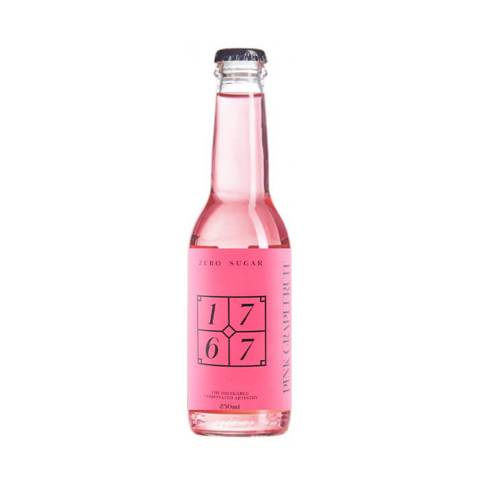 1767 PINK GRAPEFRUIT SODA (ZERO SUGAR) 250ml