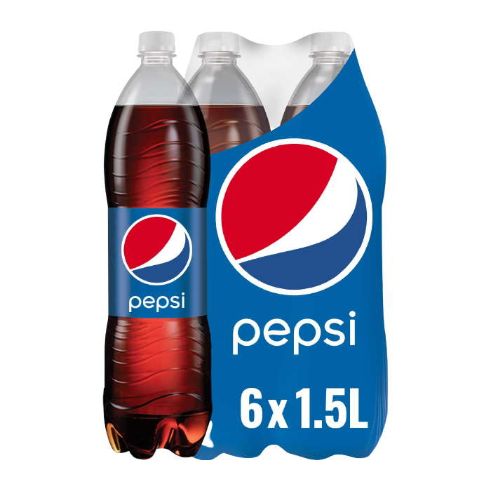 Pepsi αναψυκτικό cola 6x1,5lt