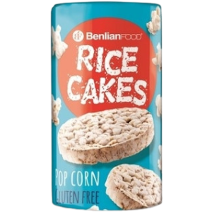 Rice cakes ρυζογκοφρέτα popcorn 100gr  - 1
