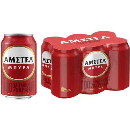 Amstel μπύρα 6x330ml