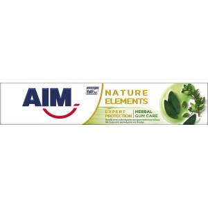 AIM οδοντόκρεμα nature elements herbal 75ml