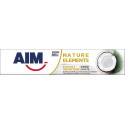 AIM οδοντόκρεμα nature elements coco white 75ml  - 1