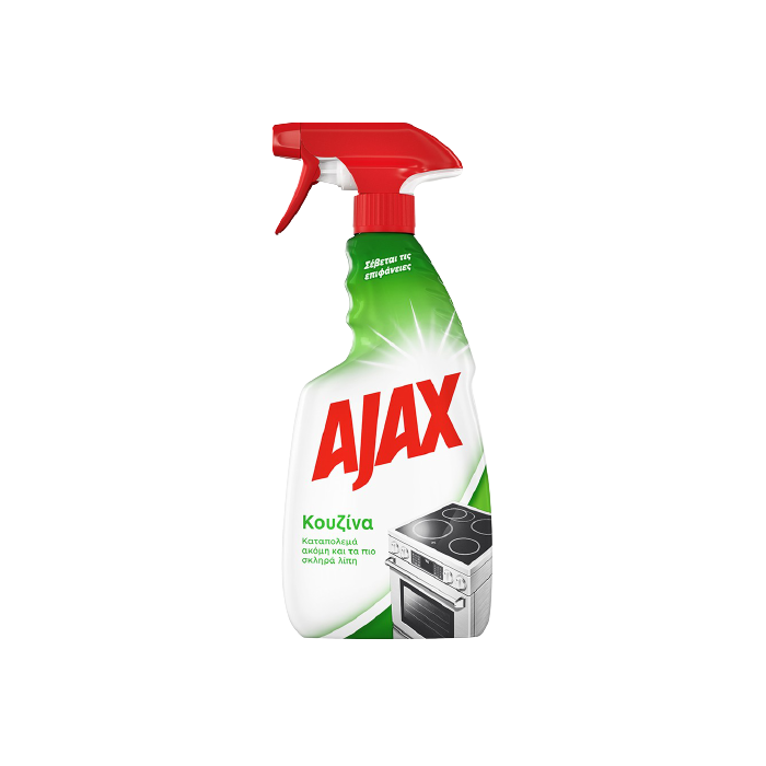 Ajax υγρό καθαριστικό κουζίνας spray 500ml