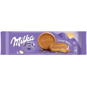 Milka μπισκότα βάφλας με σοκολάτα 150gr Milka - 1