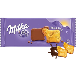 Milka μπισκότα με σοκολάτα σε σχήμα αγελάδας 120gr