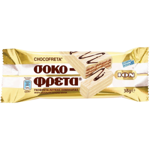 ΙΟΝ σοκοφρέτα με λευκή σοκολάτα 38gr