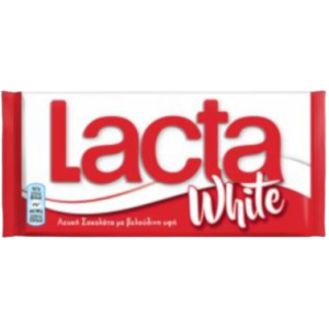 Lacta σοκολάτα λευκή 100gr Lacta - 1