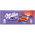 Milka σοκολάτα με φράουλα & γιαούρτι 100gr Milka - 1