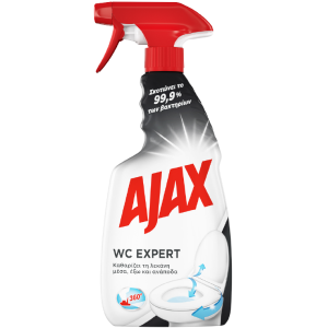 Ajax WC expert spray υγρό καθαριστικό και απολυμαντικό επιφανειών 500ml Ajax - 1