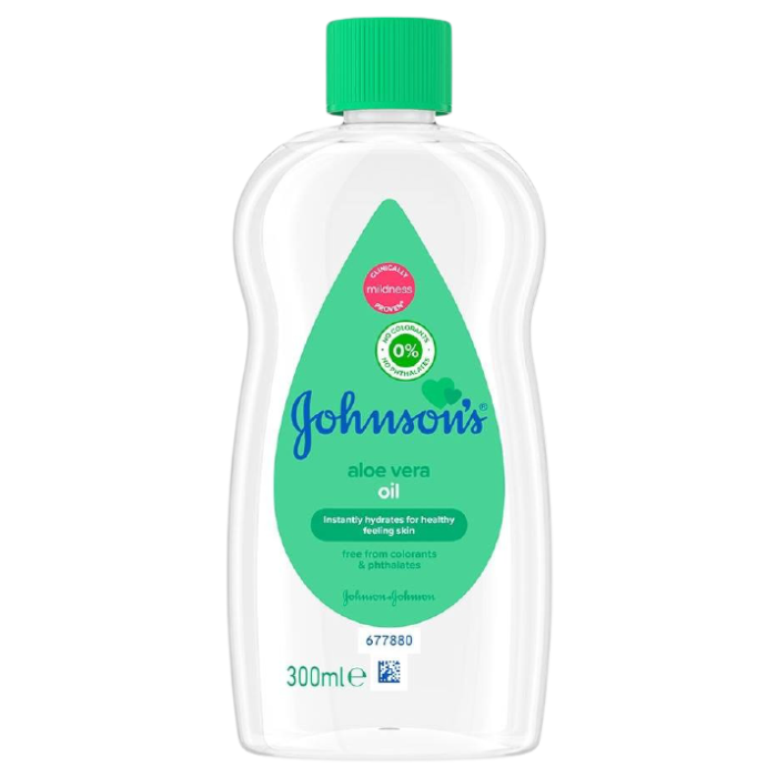 Johnson's baby oil aloe vera ενυδατικό λάδι 300ml Johnsons - 1