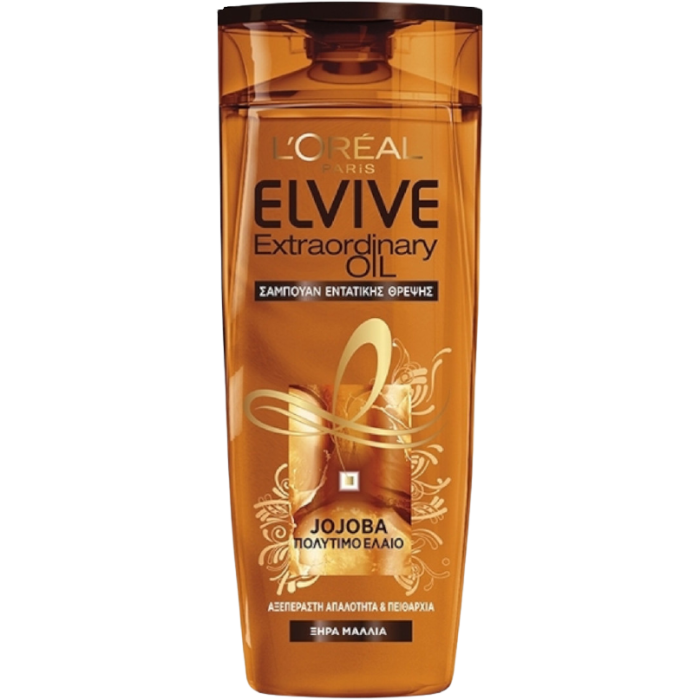 Elvive σαμπουάν λάδι εντατικής θρέψης jojoba 400ml Elvive Loreal - 1